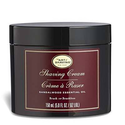 5. The Art of Shaving Cream Brand 5 Ounce Sandalwood Cream