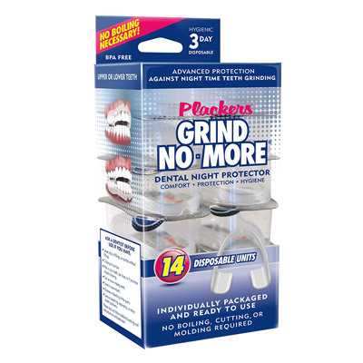 2. Plackers Grind No More Teeth Grinding Night Guards