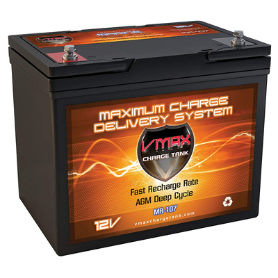 10. Vmaxtanks MR107 85Ah Deep Cycle Battery