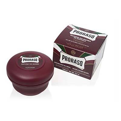 6. Proraso Moisturizing and Nourishing Shaving Soap
