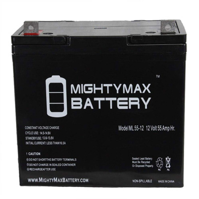 8. Mighty Max Battery 55Ah Deep Cycle Battery