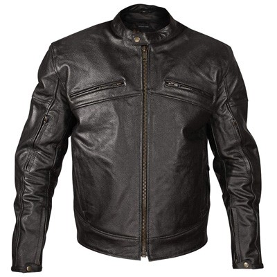 8. Xelement XSPR105 Black Armored Motorcycle Jacket