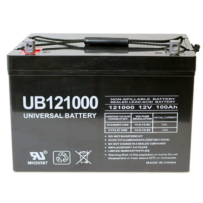 5. Universal UB121000-45978 Deep Cycle Battery