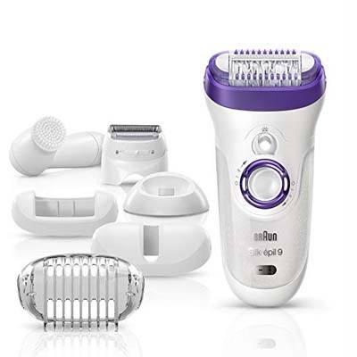 6. Braun Silk-epik 9 9-579 Electric Shaver for Women.