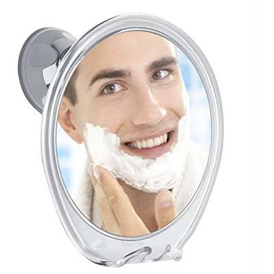 10. Fogless 5X Magnification Shower Mirror