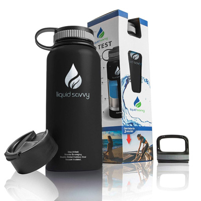 5 Liquid Savvy Insulated Water Bottle