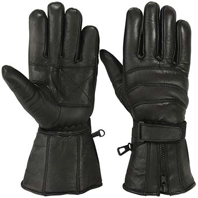 7. Motivex Men’s Cold Weather Motorcycle Gloves