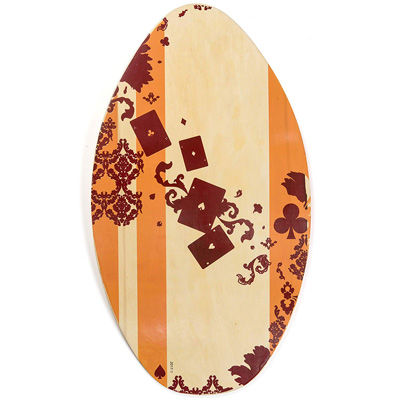 1. Lucky Bums Wooden Skimboard