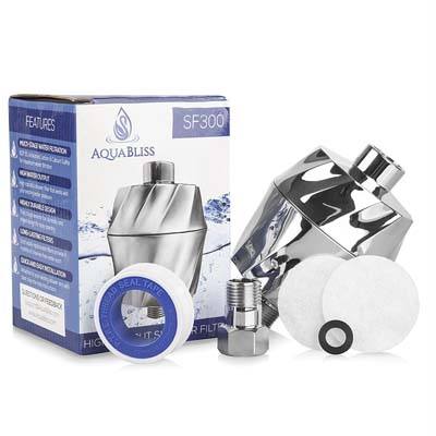 9. AquaBliss SF300 Multi-Stage High Output Shower Head Filter