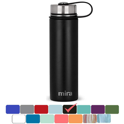 6 MIRA Vacuum-Insulated Water Bottle