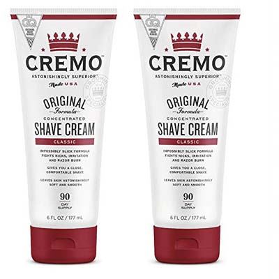 9. Cremo Original Brand Shaving Cream