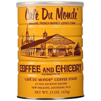 4. Half a Dozen Cans (6 Cans) of Café Du Monde – 15 oz. cans