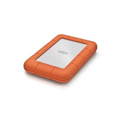 9. LaCie Rugged Mini 1TB Hard Drive (LAC301558)