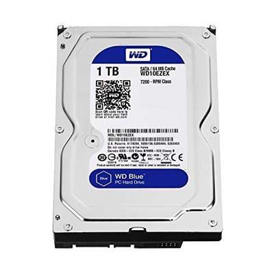 1. WD 1TB SATA 6Gb/s 7200 RPM 64MB Desktop Hard Drive