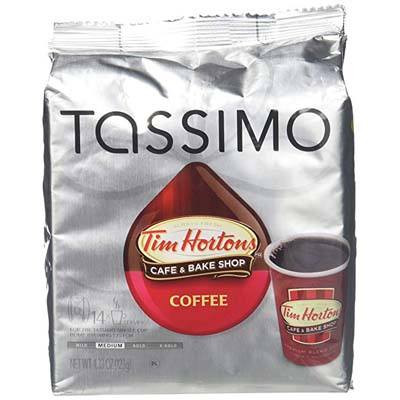 7. Tassimo Tim Hortons Coffee T Discs (14 Count)