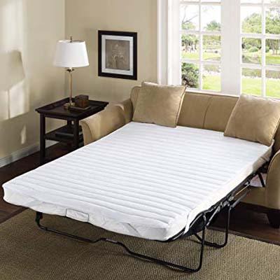 3. Madison Park Microfiber Sofa Bed Pad, 60 x 72