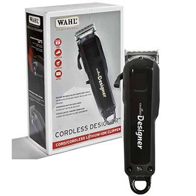 4. Wahl Professional Cordless Designer Clipper (#8591)