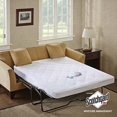 9. Sleep Philosophy Waterproof Sofa Bed Mattress Protection Pad