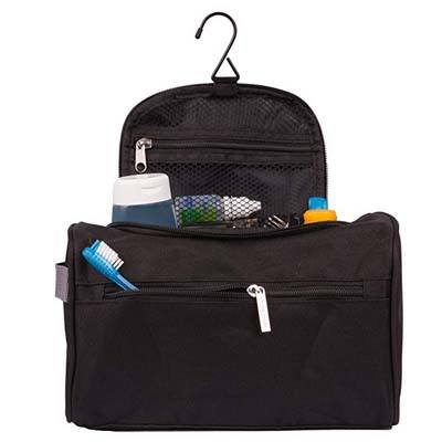 10. TravelMore Hanging Travel Toiletry Bag for Men and Women