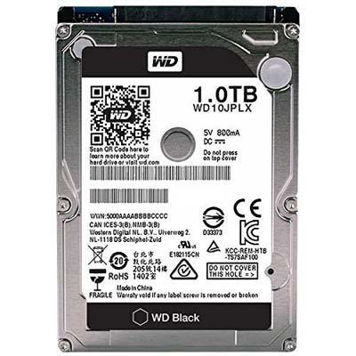 2. WD Black 1TB Performance Mobile Hard Disk Drive