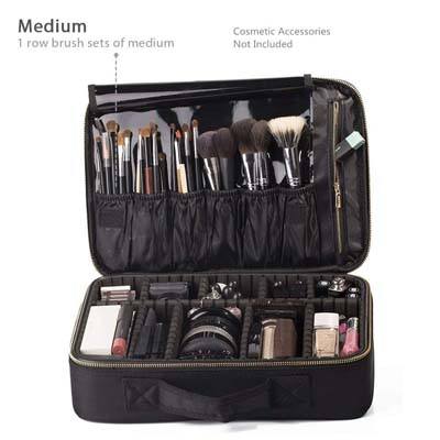 2. ROWNYEON Makeup Train Case 14.1” – 14.6”