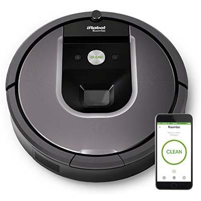 6. iRobot Roomba 960 Robot Vacuum with Wi-Fi Connectivity