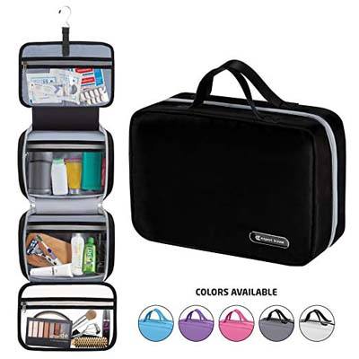 5. Expert Travel Hanging Travel Toiletry Bag