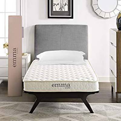 4. Modway Emma 6” Twin Foam Mattress