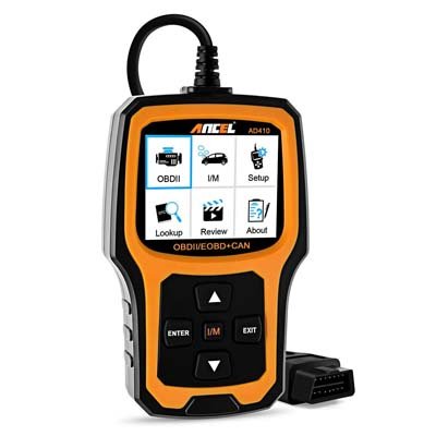 10. ANCEL AD410 OBD II Code Reader Automotive Scanner