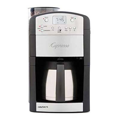 5. Capresso 465 CoffeeTeam TS 10-Cup Digital Coffeemaker