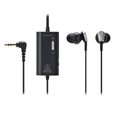 1. Audio-Technica Noise-Cancelling Headphones (ATH-ANC23)