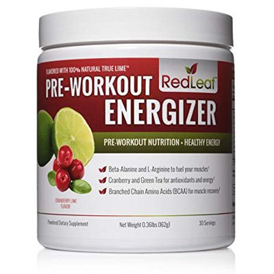 9. Redleaf Pre-Workout Energizer Powder for Women and Men