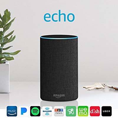 2. Amazon Echo (2nd Generation) – Smart speaker with Alexa