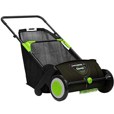 9. Earthwise LSW70021 Lawn Sweeper, 21-inch