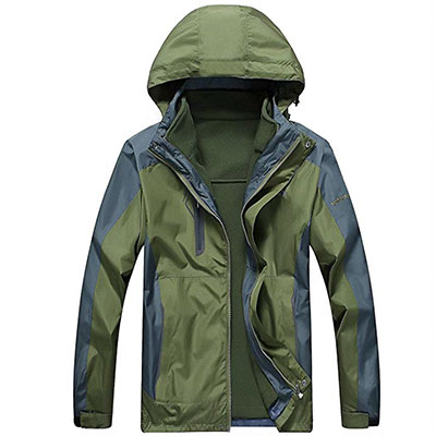 5. MOERDENG Men’s Mountain Waterproof Ski Jacket