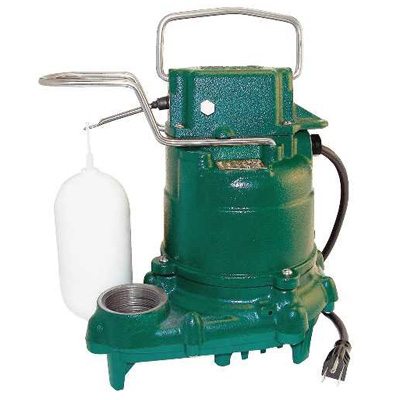 4. Zoeller M53 Mighty-mate Submersible Sump Pump