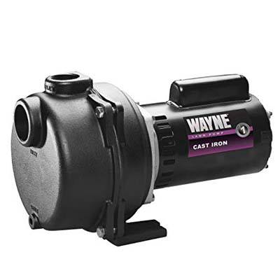 9. WAYNE WLS200 2HP Cast Iron High Volume Sprinkling Pump