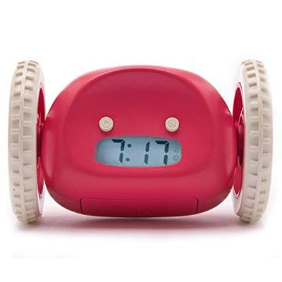 8. Clocky Raspberry Runaway Programmable Alarm Clock