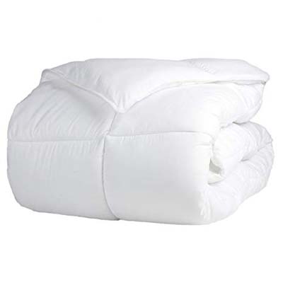 4. Superior Queen White Down All-Season Blanket