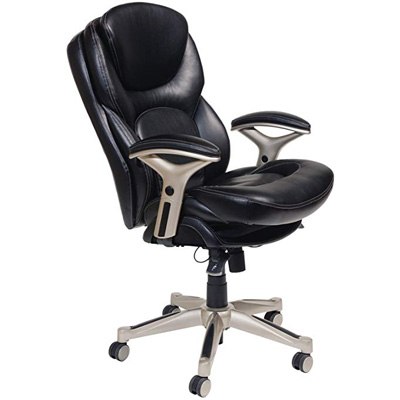 3. Serta Bonded Leather Executive Ergonomic Office Chair