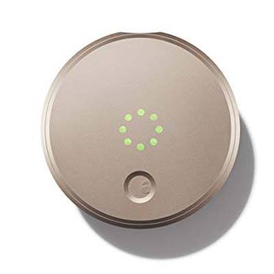 3. 1st Generation August Smart Lock Champagne