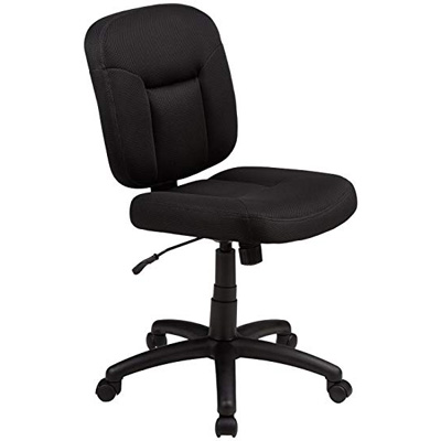 6. AmazonBasics Low-Back Office Chair