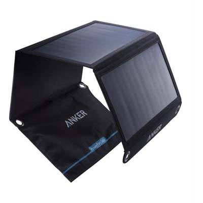 2. Anka 21W Powerport Dual USB Solar Charger