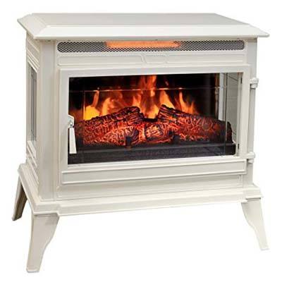 8. Comfort Smart CS-25IR-BLK Smart Jackson Electric Fireplace