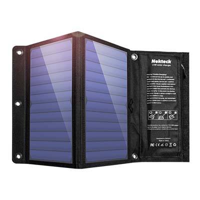 10. Nektek 14W Solar Charger