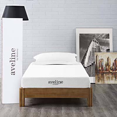 6. Modway Aveline 6-Inch Gel Infused Memory Foam Twin Mattress