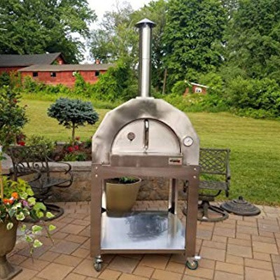 10. IlFornino Platinum Series Stainless Steel Woodfired Pizza Oven