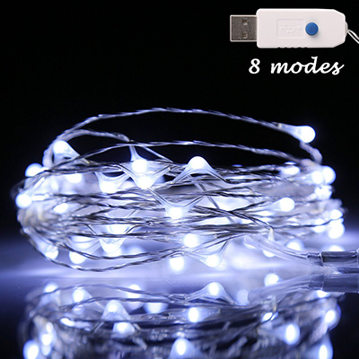 8. USB Powered Ehome Starry Fairy String Light
