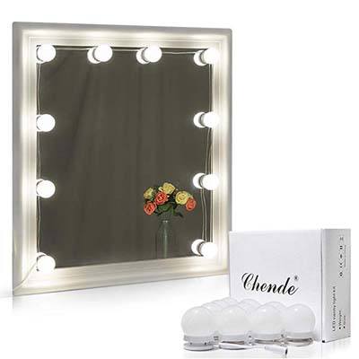 1. Chende Hollywood Style LED Vanity Mirror Lights Kit