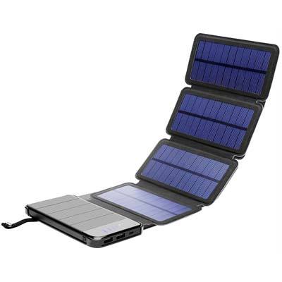 9. Solar Phone Charger 10000mAh Portable battery